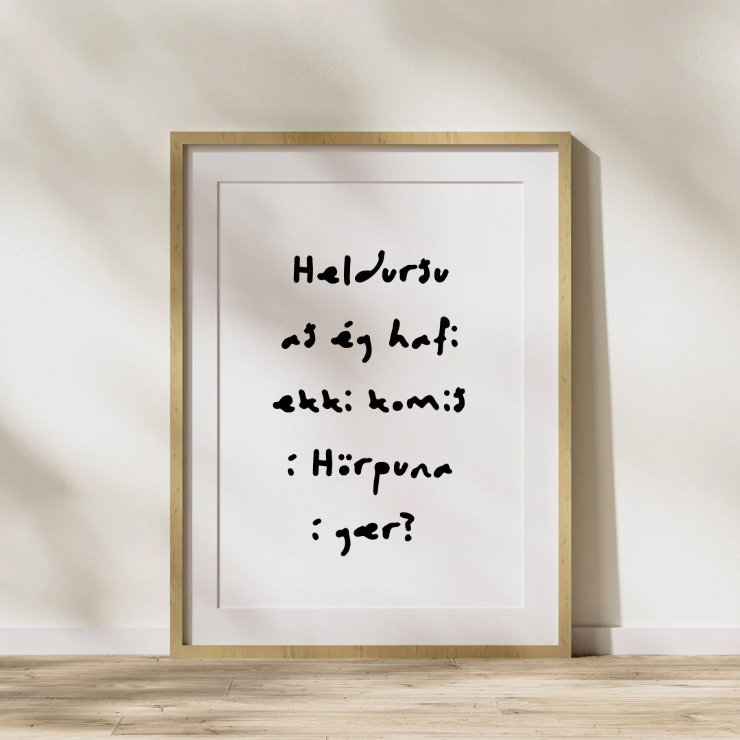 Kom í Hörpu