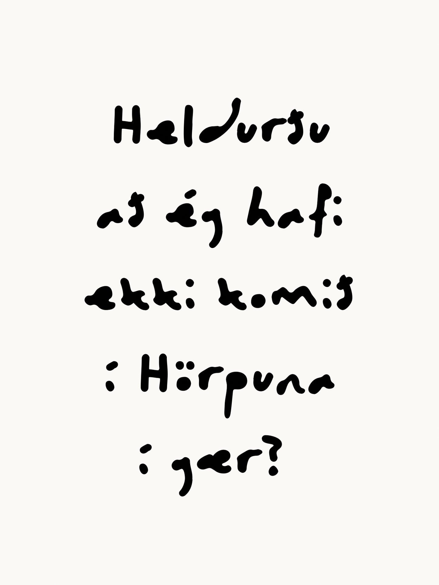 Kom í Hörpu