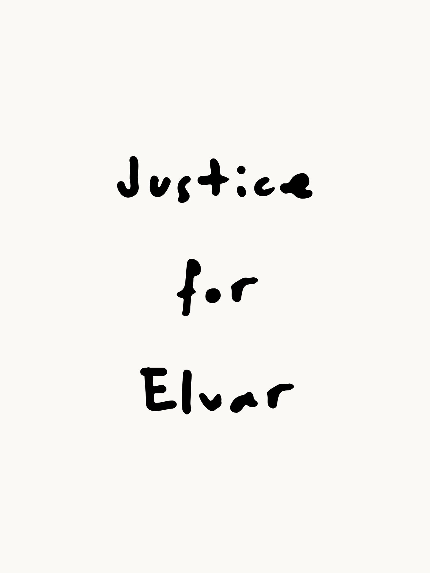 Justice for Elvar