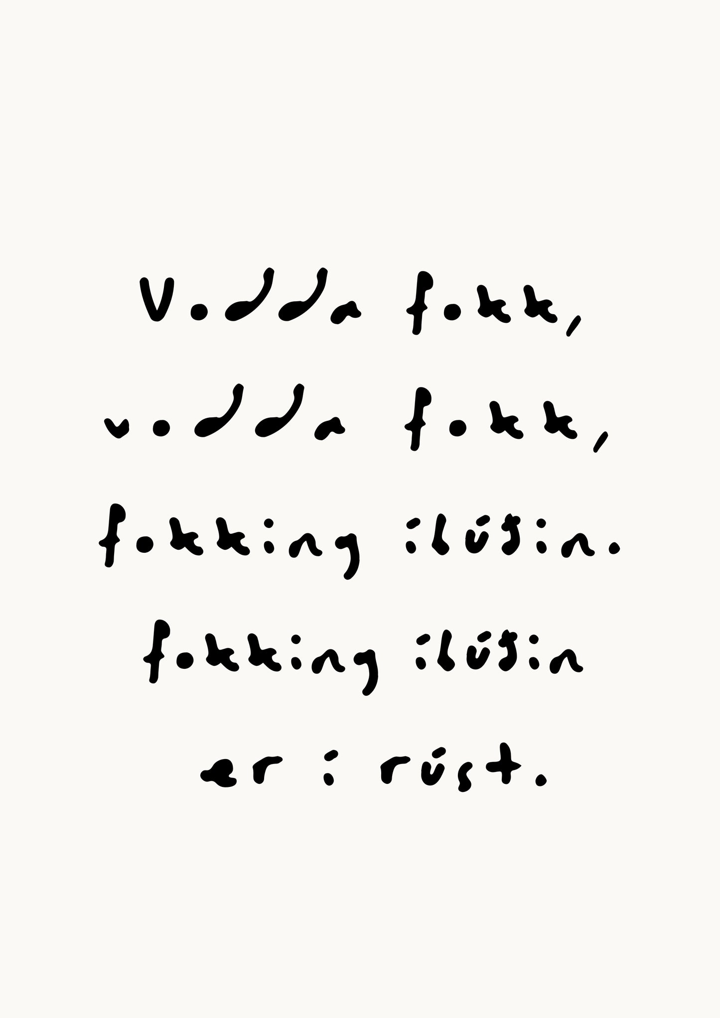 Fokking Íbúðin!